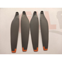 mini 3 / mini 4 propelleri melns/oranžs gals