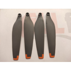mini 3 / mini 4 propelleri melns/oranžs gals